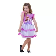 Roupa De Princesa Sofia Infantil Original Disney Junior