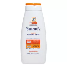 Bloqueador Simonds F-50 Pomo 200 Ml