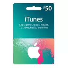 Tarjeta Itunes Apps Store 50 Usd Entrega Inmediata