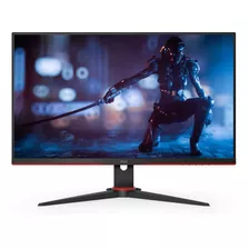 Monitor Gamer Aoc 24g2se Lcd Tft 23.8 Preto E Vermelho 100v/240v