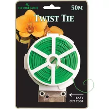 Hydrofarm Hgtt Twist Tie Con Herramienta, 50 meter