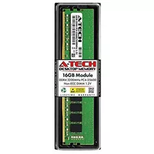 A-tech 16 Gb Ddr4 3200 Mhz Udimm Pc4-25600 (pc4-3200aa) Cl22