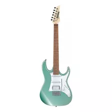 Guitarra Eléctrica Ibanez Rg Gio Grx40 De Álamo Metallic Light Green Con Diapasón De Jatoba