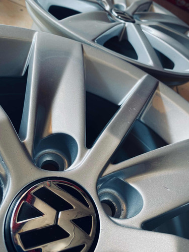Rin 15 De Volkswagen Vento Aluminio 2015/2021 5-100 1 Pieza Foto 9