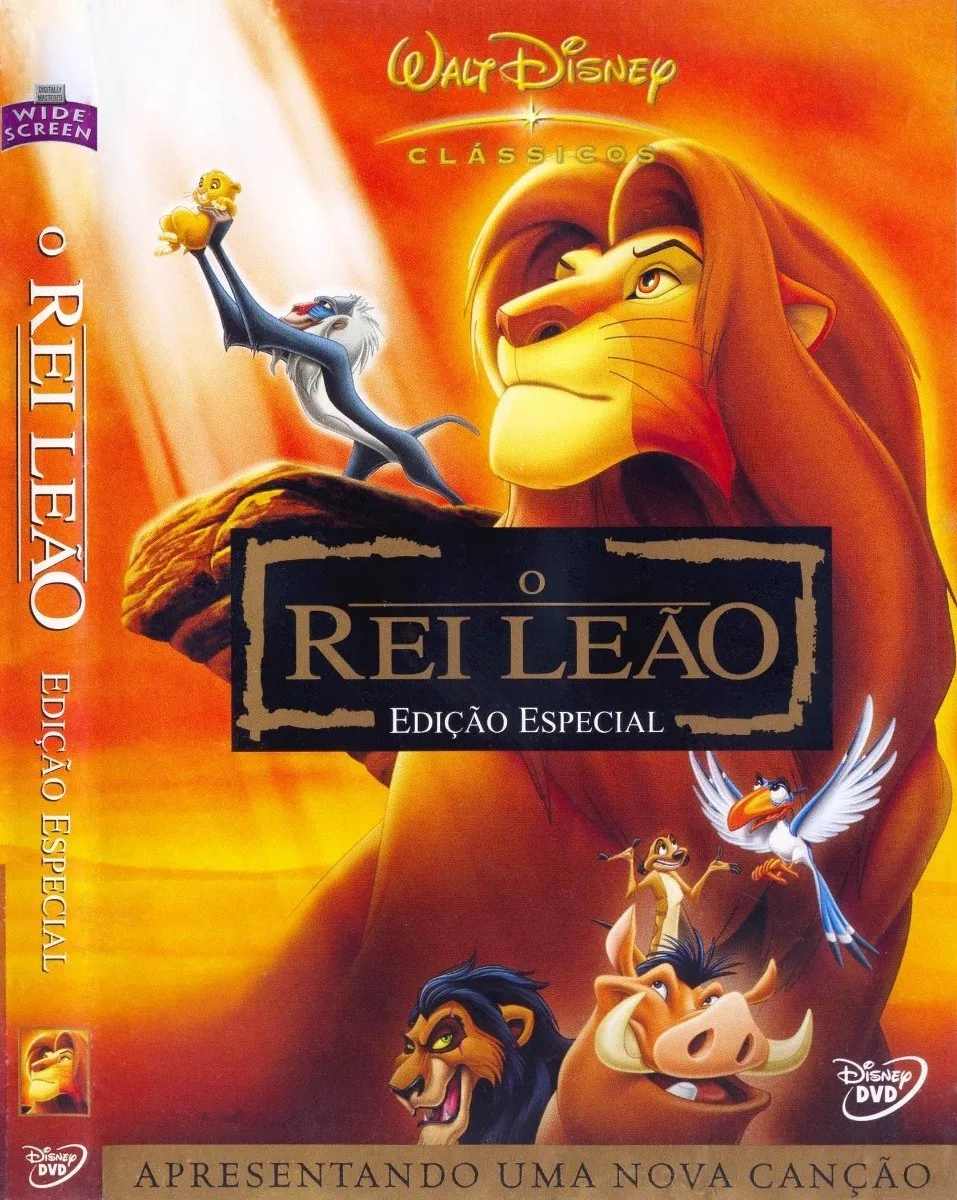 Dvd Filme: O Rei Leão (1994) Dublado E Legendado