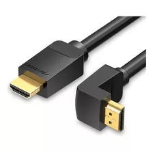 Cable Vention Hdmi Certificado Codo 270° En L - Ultra Hd 4k 60hz 1.5 Metros 18 Gbps Hdr Arc - Aaqbg