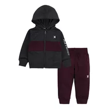 Hurley Baby Boys Solar Zip Up Hoodie Jogger Pants 2-piece Ou