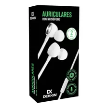 Dekkin Auriculares Con Microfono 