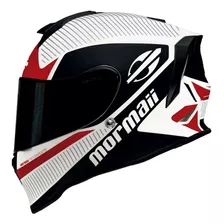 Capacete Mormaii Modelo Streak Branco Fosco Tam-56