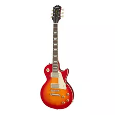 Guitarra Eléctrica EpiPhone Les Paul Standard 1959 De Caoba Aged Dark Cherry Burst Brillante Con Diapasón De Laurel Indio