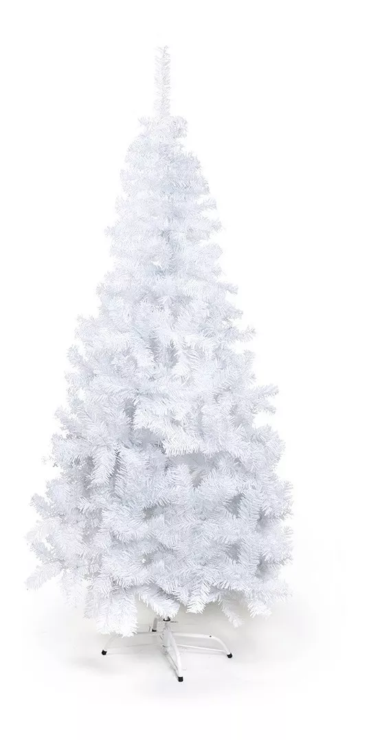 Árvore De Natal Portobelo Branca - 100 Hastes - 90 Cm