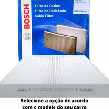 Filtro Ar Condicionado Cabine Para Carro Original Bosch