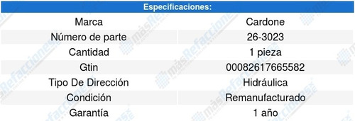 Cremallera Direccion Hidraulica Pathfinder Armada 2004 Foto 5