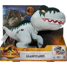Pelúcia Interativa Jurassic World Giganotosaurus Mattel
