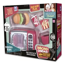 Brinquedo Microondas Sandwich Crianças - Zuca Toys