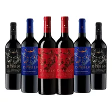 Pack 6x Vino Diablo - Mix Cepas Tinto - 750ml