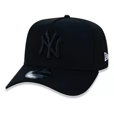 Boné 9forty A-frame Aba Curva Ajustável Mlb New York Yankees Basic Vermelho Escuro