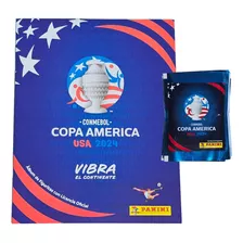 Figuritas Copa America 2024 Panini Album + 25 Sobres Fs