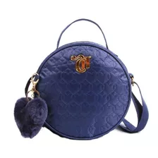 Bolsa Capricho Love Blue 11342 Transversal Cor Azul