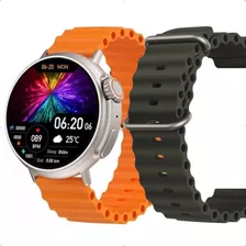 Smartwatch G9 Ultra Pro Com Duas Pulseiras Nfc Gps Bluetooth