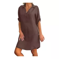 Ropa Casual De Algodón Y Lino De Talla Grande Para Mujer, Cu