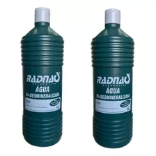 Água Bi-desmineralizada Radnaq 1 Litro (rad1010) Kit C/ 2