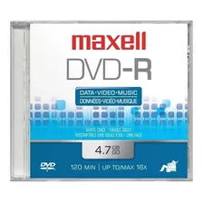 Disco Con Estuche Dvd-r 4.7gb Maxell 16x