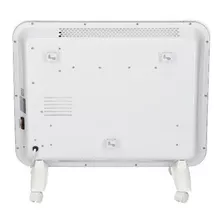 Calefactor Mural De Cristal Wifi 1000 W Betterlife Cg-10led Color Blanco