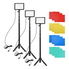 Kit De Luces Led Usb Andoer Para Transmisión En Vivo, Paquet