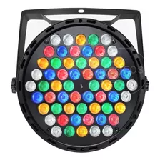 Canhão Refletor Led Par64 Rgbwa 60x3w Leds Cree Dmx Jdb-605 110v/220v