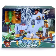 Pinypon Action Isla Pirata Playset Con Figura Y Acce 15637