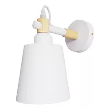 Lámpara De Pared Blanca / Aplique De Pared Blanco