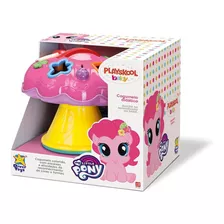 My Little Pony Didático Com Pecinhas Geométricas Divertoys 