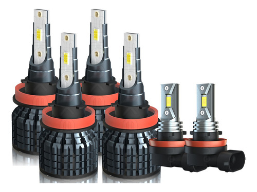 Bombillas Led H11 De 4 Caras Para Pontiac G6 2005-2007 Pontiac G6