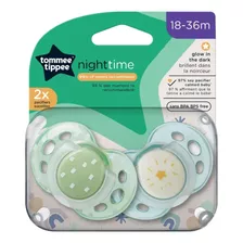 Chupon Tommee Tippee Night Time 2pzs 18-36m