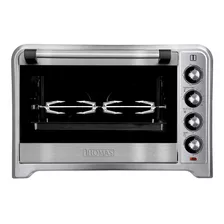 Horno De Mesa Eléctrico Thomas Th-80i 80l Plateado 220v-240v