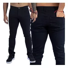 Kit 3 Calça Jeans Masculina Slim Original Elastano Lycra