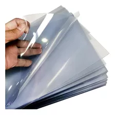 20 Folhas De Acetato Transparente - 20x30cmx0,20mm Esp.