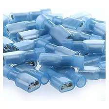 Terminales Electricos De Desconexion Airic 100pcs Azul 16-14