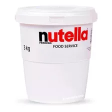 Nutella Balde Creme De Avelã Com Cacau 3kg