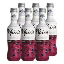 Coctel Spirit Vodka Blueberry 275cc Pack X6 Unidades