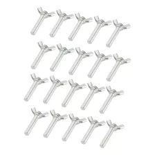 Uxcell Mariposa Ala Pulgar Mano Tornillos Pernos M6x30mm 1mm