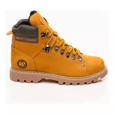 Bota West Coast Original Amarela Bota Yellow Boot Coturno 44