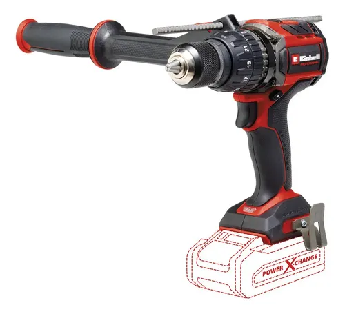 Taladro Percutor Inalámbrico Tp-cd 18/120 Li-i Bl - Solo Rojo
