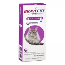 Bravecto Transdermal Gatos De 6,25 Á 12,5kg Antipulgas 500mg