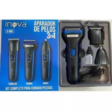 Kit Aparador De Pelos 3 Em 1