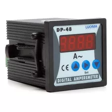 Amperímetro Digital Quadrado 48x48mm 220vac Lukma Lk-dp3 48