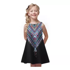 Niño Niñas Verano Princesa Vestido De Niños Bebé Impresión06