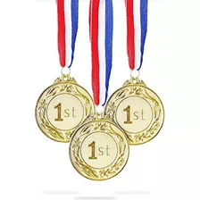 Juvale - Juego De 6 Medallas De Oro De Graduación Para Niñ