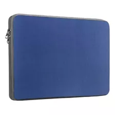 Funda Para Laptop Y Notebook 15.6 Celeste Lisa De Neoprene 